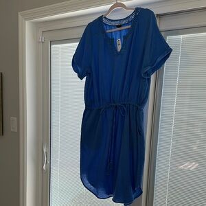 Talbots Blue Sundress